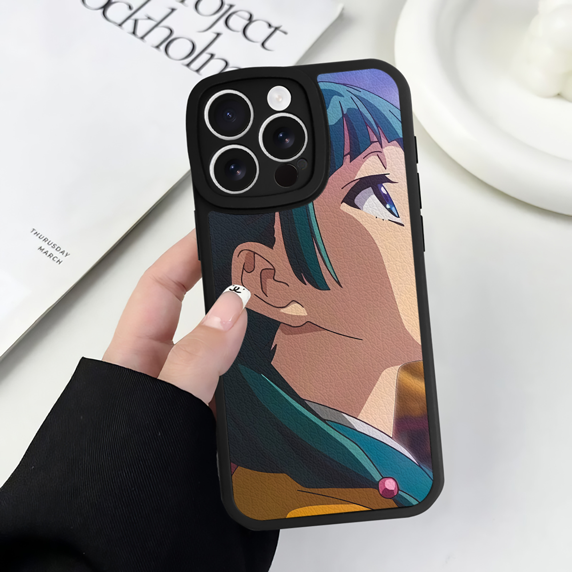 薬屋のひとりごと The Apothecary Diaries 【iPhone 16シリーズ対応】シリコンスマホケース（レザー調） 材質：シリコン